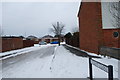 Bridgemary under snow - Nesbitt Close (1)