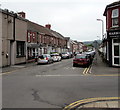 East along Bartlett Street, Caerphilly