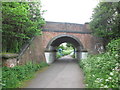 Bridge over the cycleway at Tang Hall Lane