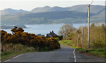 NS2774 : Old Largs Road by Thomas Nugent