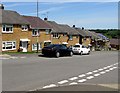 Brick houses with tiled roofs, Apollo Way, Blackwood