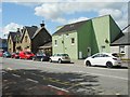 Contrasting building styles, Kirkcudbright