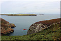 SM7022 : Ynys Berry seen from the coast of Ramsey Island by John Dalling