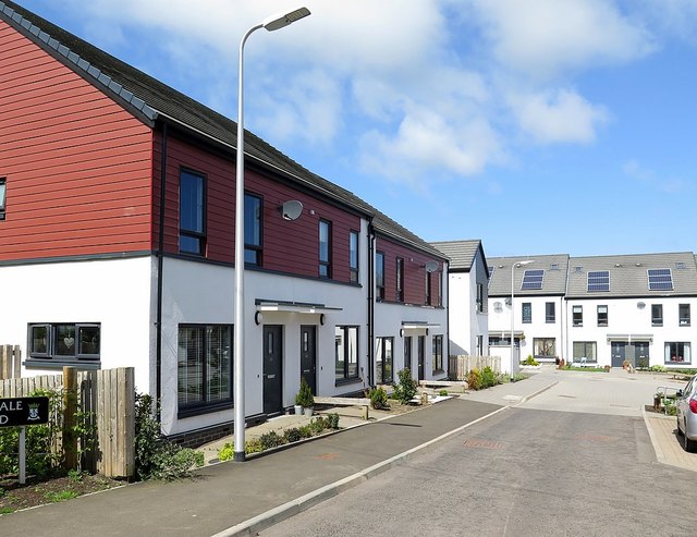 New houses, Acredale Road, Eyemouth