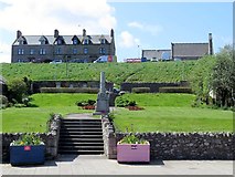 NT9464 : Memorial & burial ground, High Street, Eyemouth by Andrew Curtis