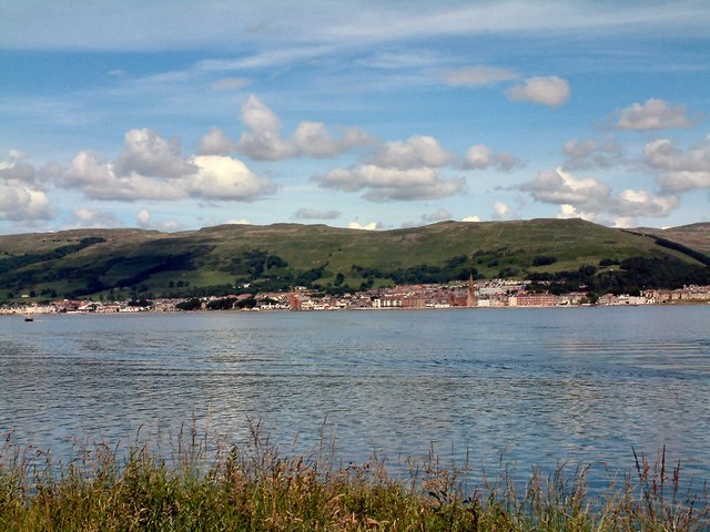 Looking across to Largs