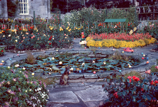 Millport Garrison gardens, 1963