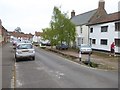 Castle Street, with its stream, Nether Stowey