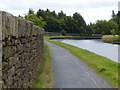 Towpath along the Leeds and Liverpool Canal