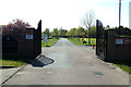 TG5103 : Entrance to Great Yarmouth Crematorium by Geographer