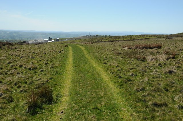 Track on Clee Hill