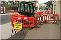 Roadworks, Fleet Street, Torquay