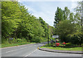 Road junction in Pitlochry
