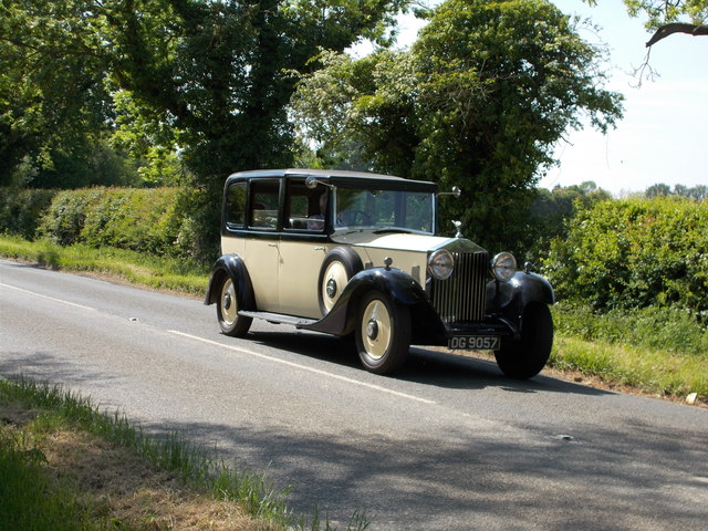 Classic Rolls-Royce 20/25 car, Glinton