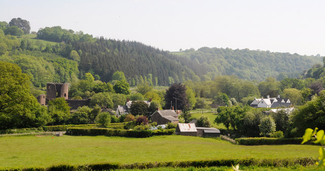 View towards Skenfrith