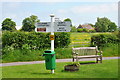 Signpost, Village Green, Nettleton, Wiltshire 2016