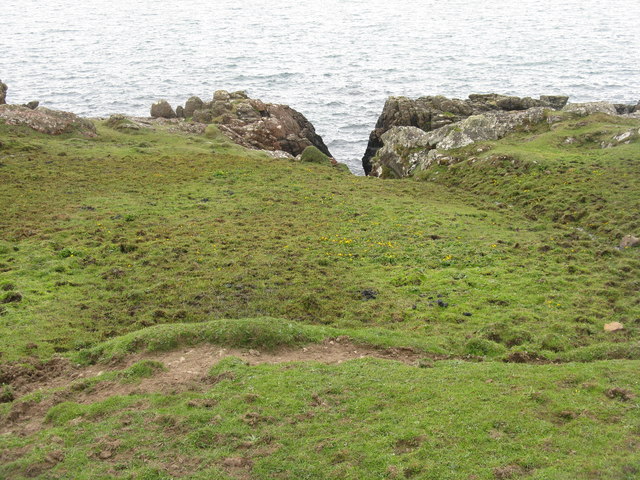 Coastal gully near Carn