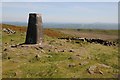 SO5977 : Trig point on Titterstone Hill by Philip Halling