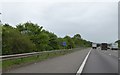 Location sign on M5 southbound near Taunton