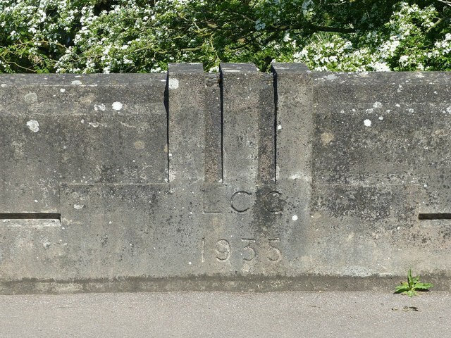 Brooksby Bridge over the River Wreake (detail)