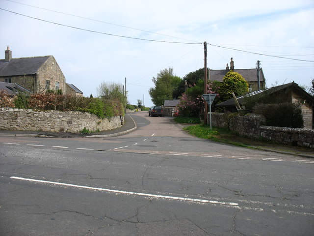 Minor road from Warenford to Lucker