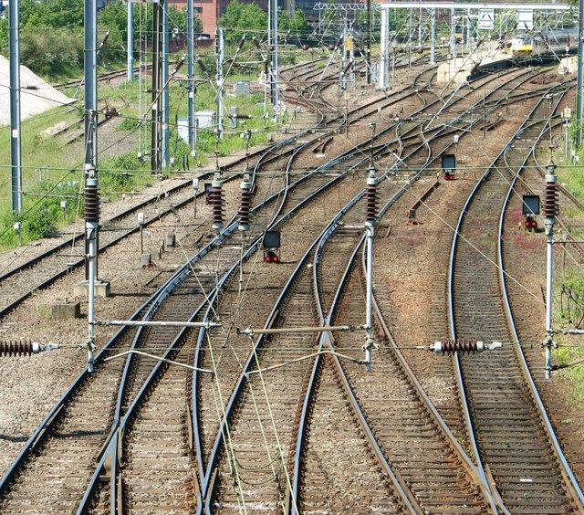 Railway tracks and sidings
