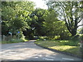 The road to the church, Wallington