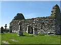 NR2871 : Kilnave chapel and burial ground by M J Richardson