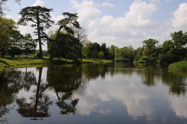 Lake in Croome Park