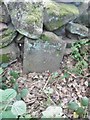 Old Milestone by Beggars Well Lane, Threapwood