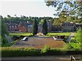 Wotton House - view from the mound above the temple