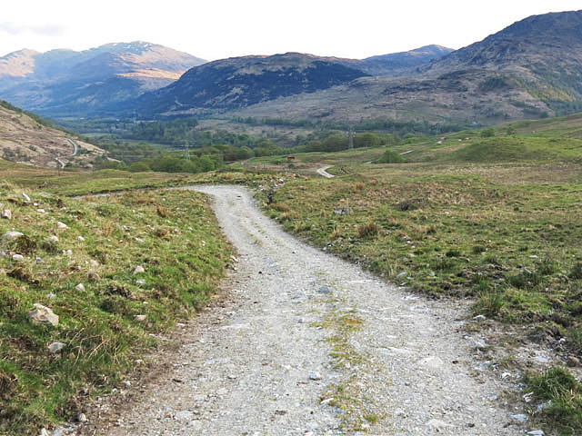 Track in Glen Falloch