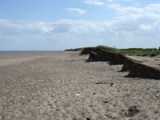 Spurn shoreline near Kilnsea