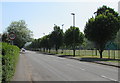 New Park Road enters Risca from Crosskeys