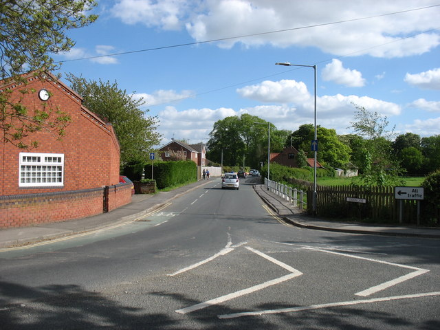 The B1240 in Hedon village