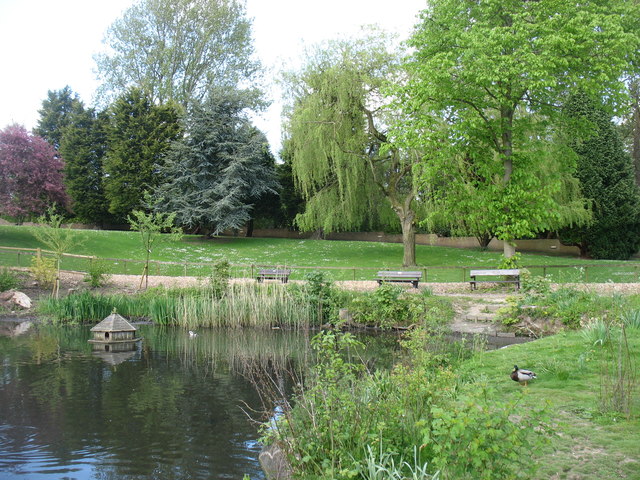 The east end of Walkington village pond
