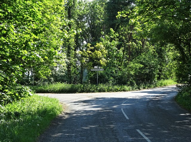 Churchfield Lane south of Womersley