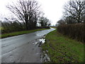 SO4891 : Minor road north-east of Ticklerton by Eirian Evans
