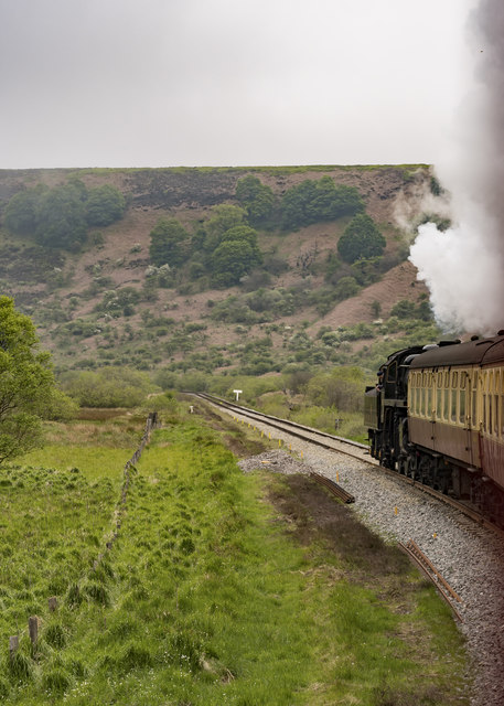 North Yorkshire Moors Railway steam train