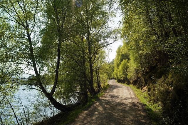 Road to Affric Lodge by Loch Affric © Julian Paren :: Geograph Britain ...