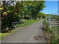 Cycle path crossing the Milton Burn