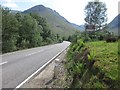 A82 about to turn eastwards