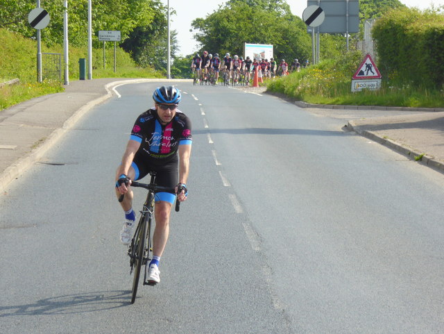Ahead of the pack, Drumnakilly Road