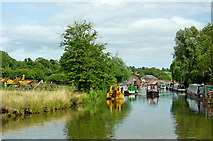SP5465 : Grand Union Canal south of Braunston in Northamptonshire by Roger  D Kidd
