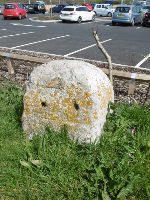 Old Milestone by the B3157, Chickerell Road, Charlestown