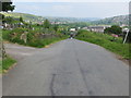 Old Mount Road descending into Marsden