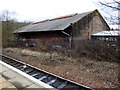 Old railway shed at Barrhead station