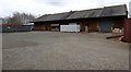 Old railway shed at Barrhead station