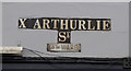 X Arthurlie St sign