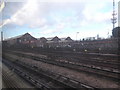 Waiting to get into Golders Green Station